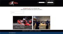 Desktop Screenshot of andsports.com